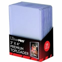 ECHO BRAND Ultra Pro 3" X 4" Super Clear Premium Top Loader