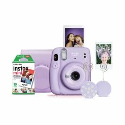 Fujifilm Canada FUJIFILM INSTAX Mini 11 Lilac Purple Instant Camera Gift Set