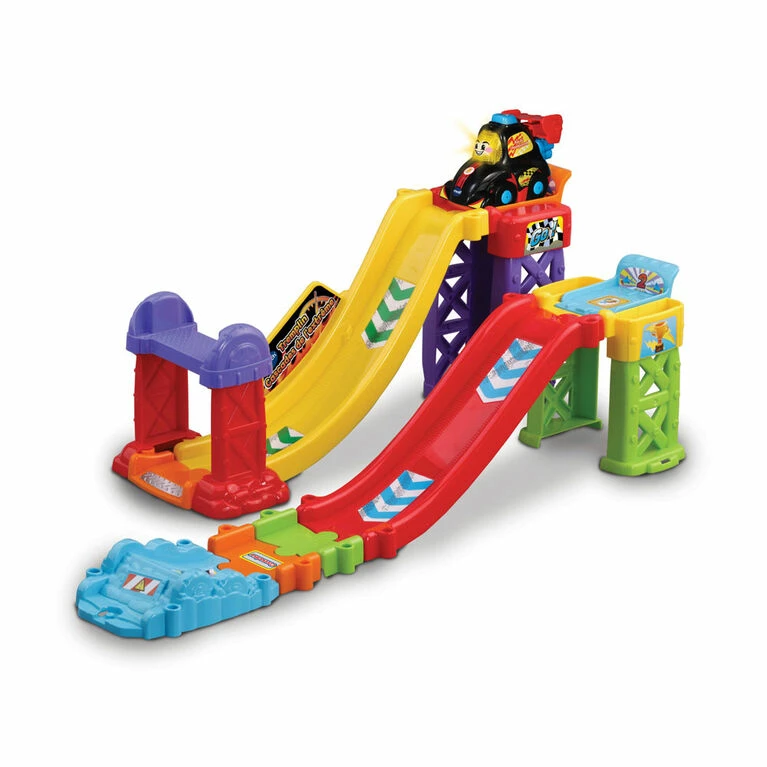 VTech Tut Tut Bolides 3-in-1 Launch & Go Raceway - French Edition - Image 2