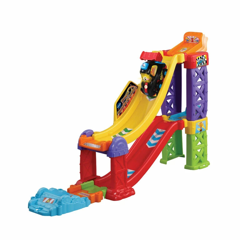 VTech Tut Tut Bolides 3-in-1 Launch & Go Raceway - French Edition - Image 5