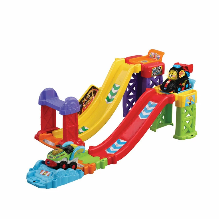 VTech Tut Tut Bolides 3-in-1 Launch & Go Raceway - French Edition - Image 6