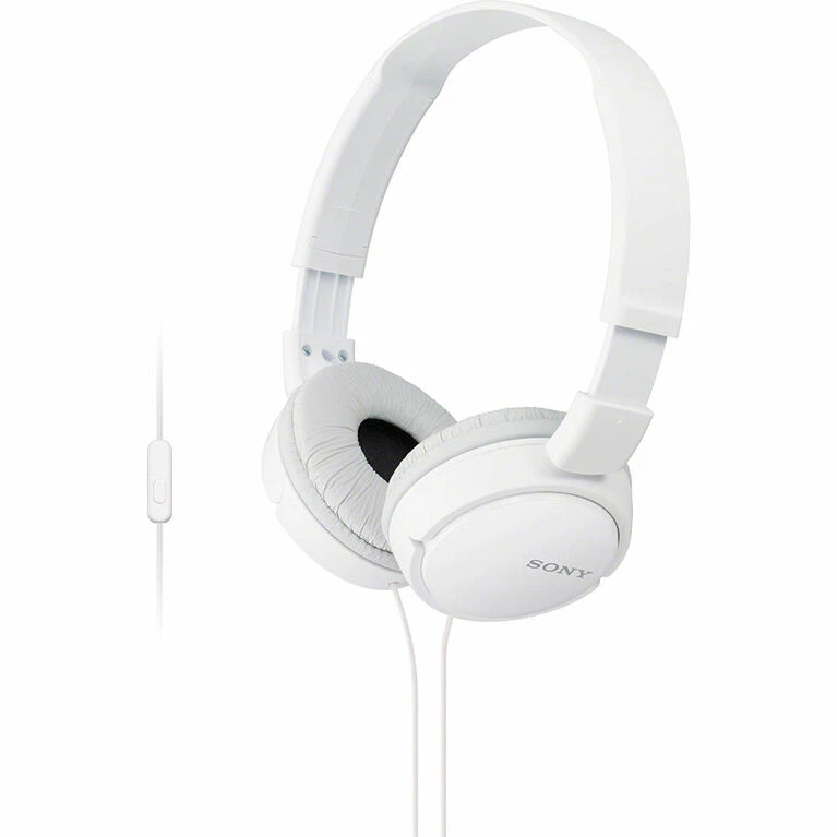Sony Headphone With Microphone White - English Edition - Image 2
