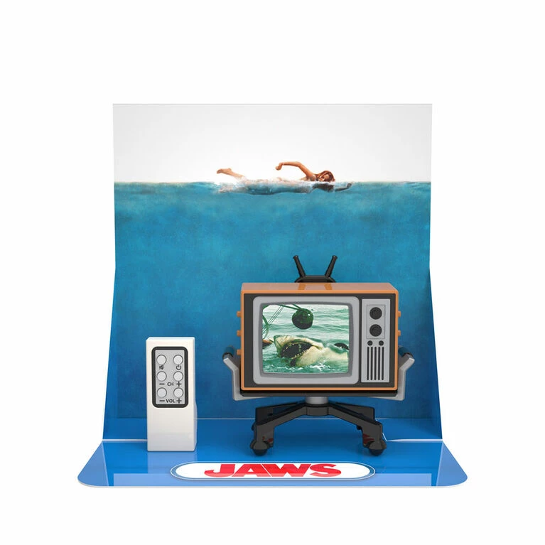 Basic Fun Tiny TV Classics - Jaws - Retro TV - English Edition - Image 2