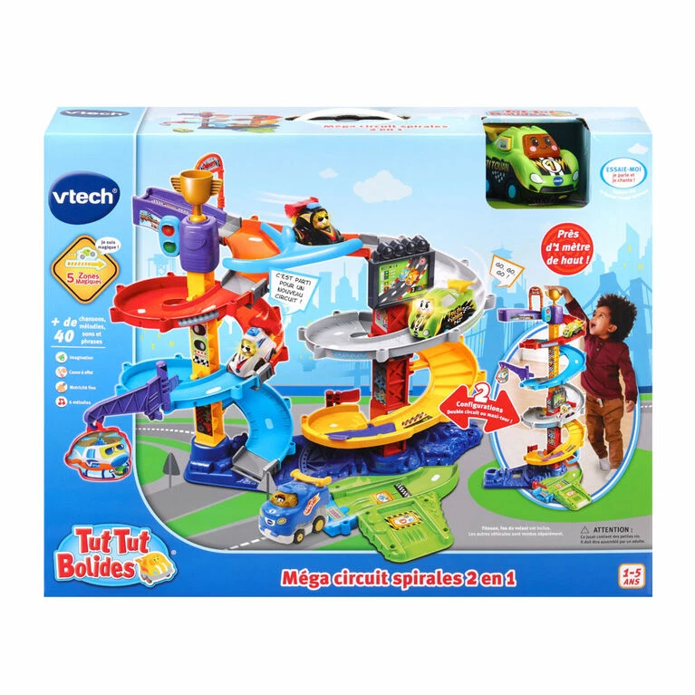VTech Tut Tut Bolides Ultimate Corkscrew Tower - French Edition - Image 4