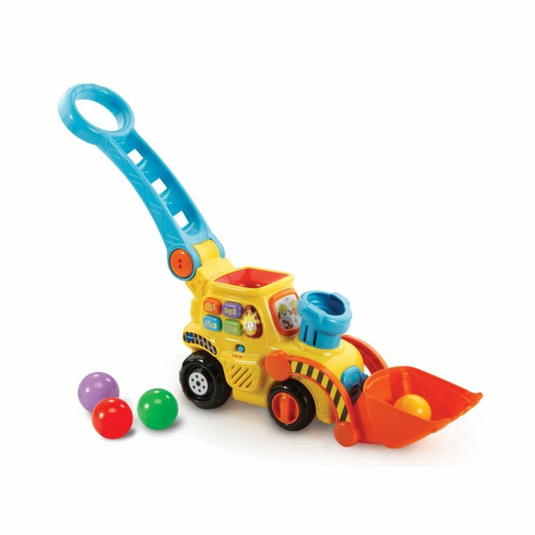 VTech Pop-a-Balls Push & Pop Bulldozer - French Edition