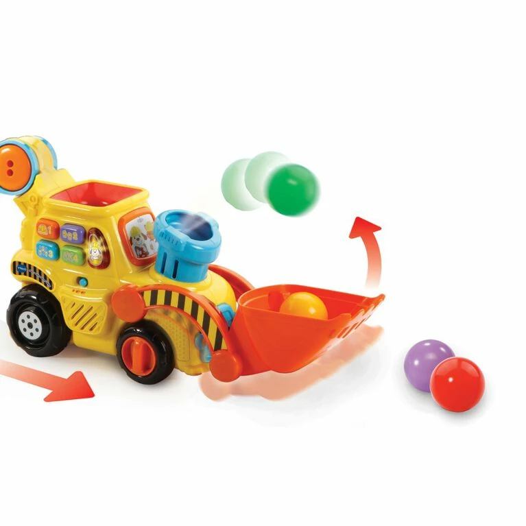 VTech Pop-a-Balls Push & Pop Bulldozer - French Edition - Image 2