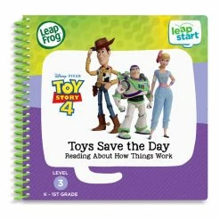 LeapFrog LeapStart Toy Story 4 Toys Save The Day Reading About How Things Work - English Edition