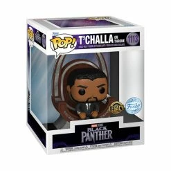 FUNKO POP! Deluxe: T'Challa On Throne - Black Panther - R Exclusive